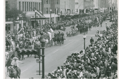 Houston Livestock Show & Rodeo Parade in Downtown Houston