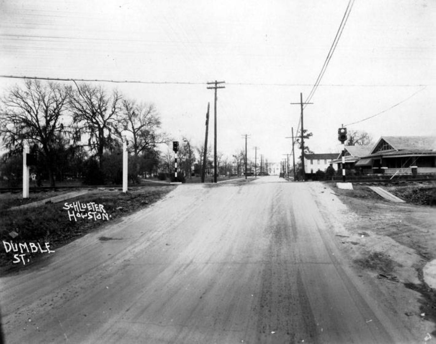Dumble Street Railroad Crossing A Curious Histonian