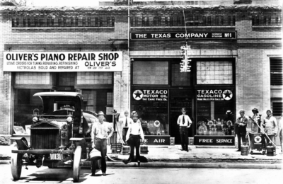 Olivier’s Piano Repair Shop, 1910