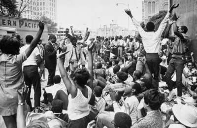 TSU student protest @ the Harris County Courthouse