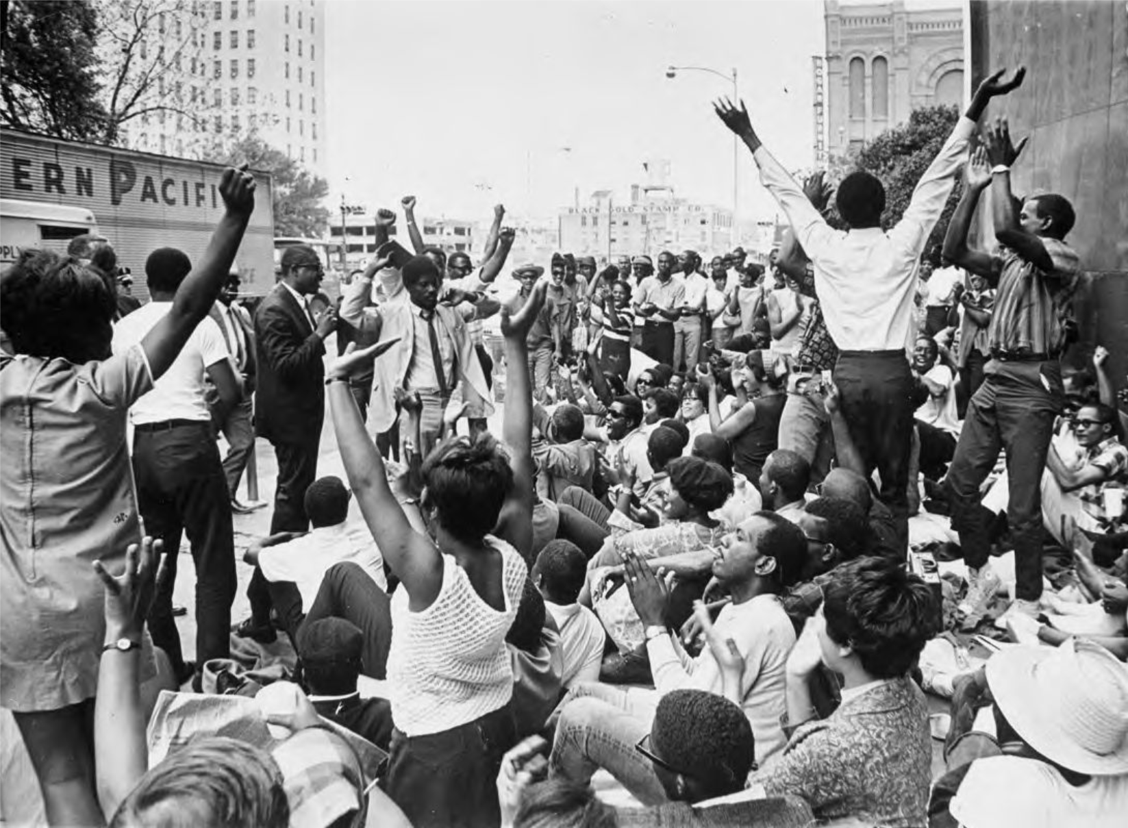 Tsu Riots TSU student protest @ the Harris County Courthouse - A Curious Histonian