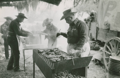 Barbecue Scene @ the Houston Rodeo