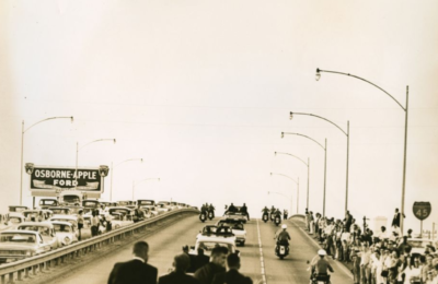 President Kennedy’s motorcade in Houston