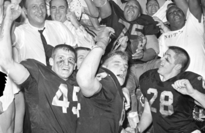 Scenes from the 1962 Bluebonnet Bowl